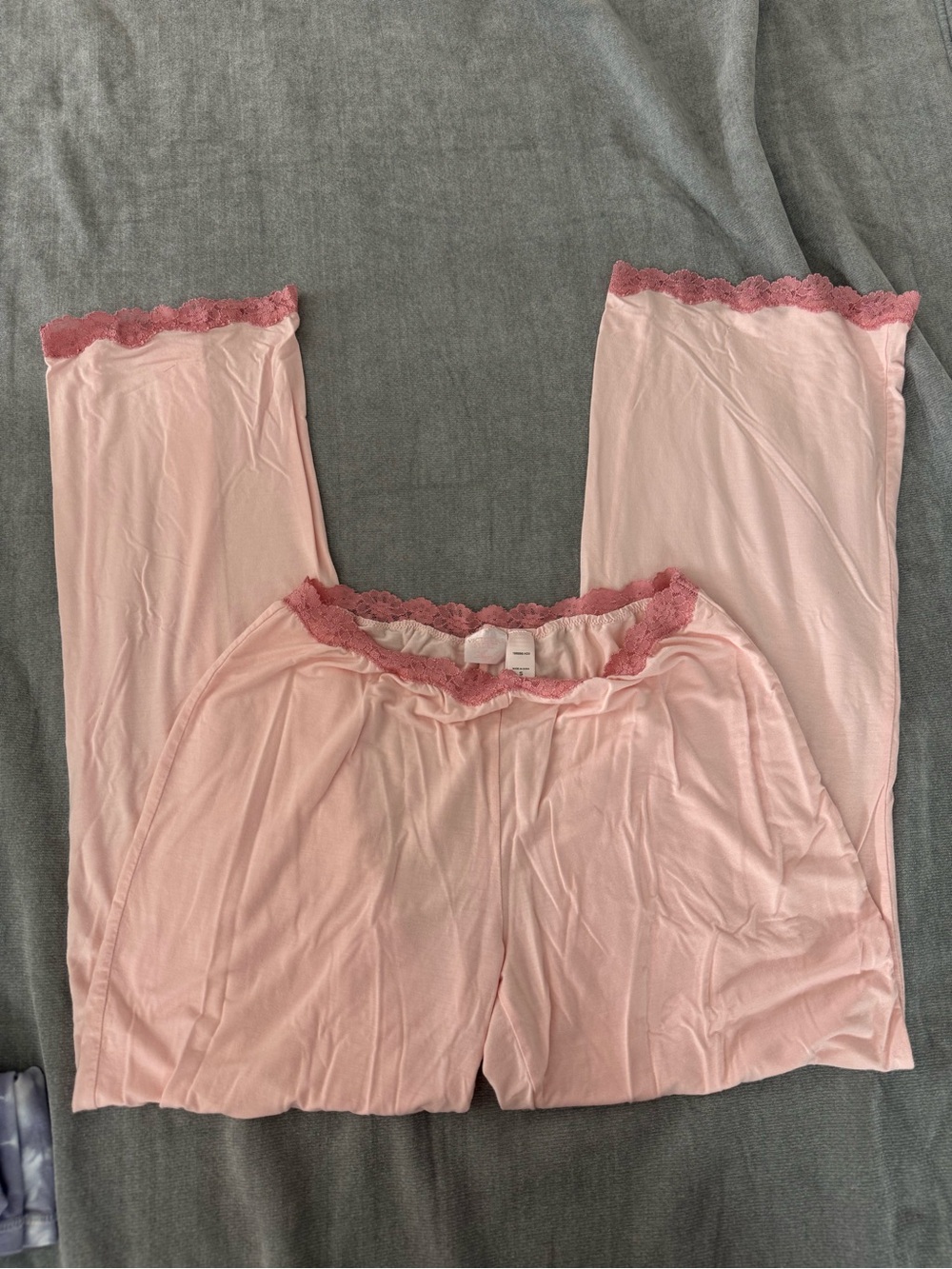Vintage Victoria’s Secret Angel Soft pink Cotton Pajama pants sz S like skims